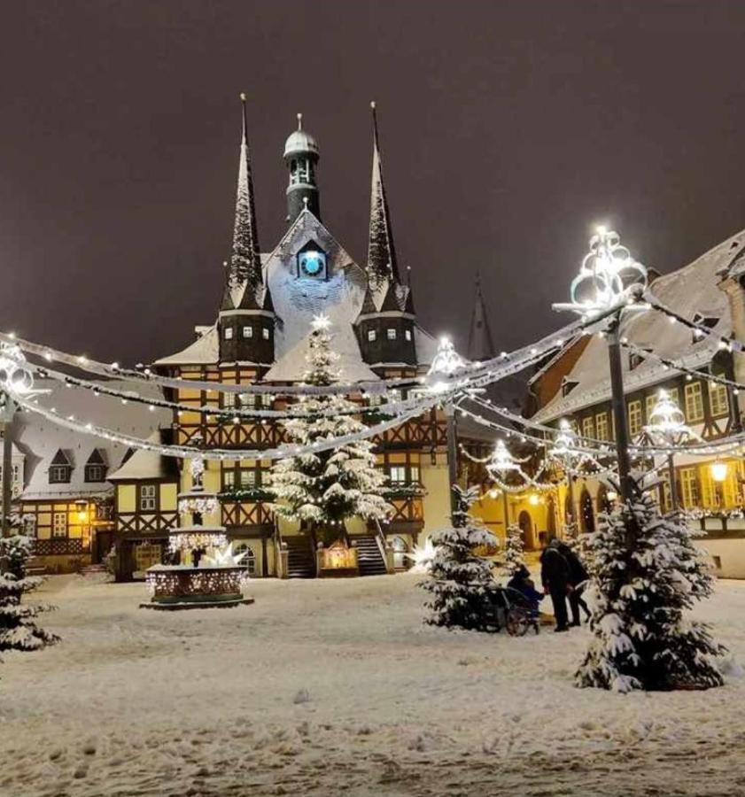 Haus Kreuzberg Mit Schlossblick Appartement Wernigerode Buitenkant foto