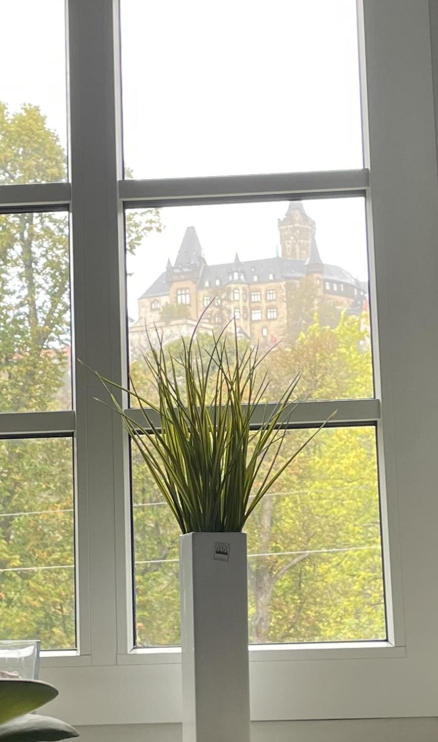 Haus Kreuzberg Mit Schlossblick Appartement Wernigerode Buitenkant foto